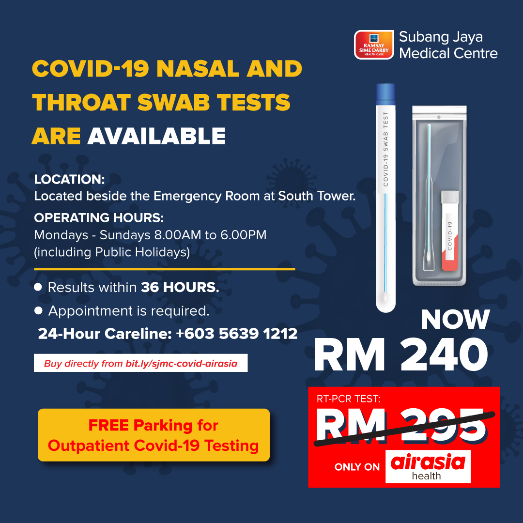 Covid Tests Air Asia Appt Required Rt Pcr Sjmc
